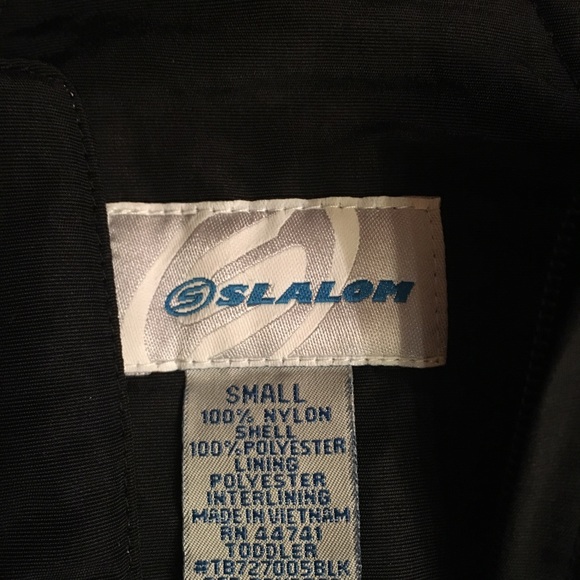 Slalom Toddler small ski bib. Worn once. - Picture 2 of 5